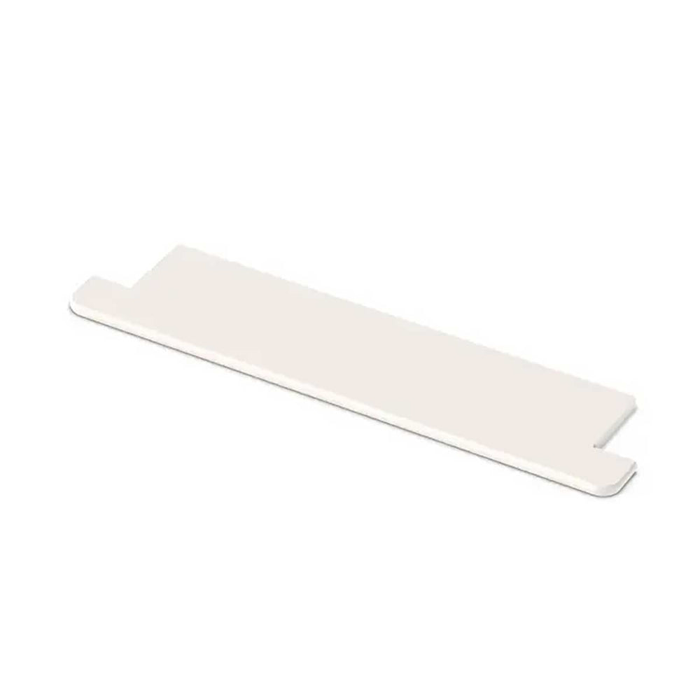 TileWare Boundless Overhang Bottom Pre-cut Niche Trim Pre-drilled with Hook Compatible with Schluter Niches