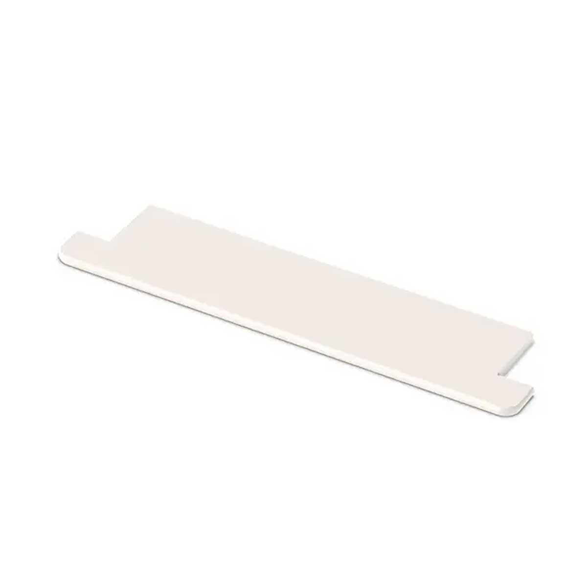 TileWare Boundless Overhang Bottom Pre-cut Niche Trim Pre-drilled with Hook Compatible with Schluter Niches