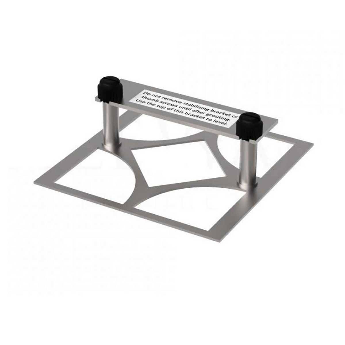 TileWare PermaTile Square Tile Wall Anchor - PT100-504