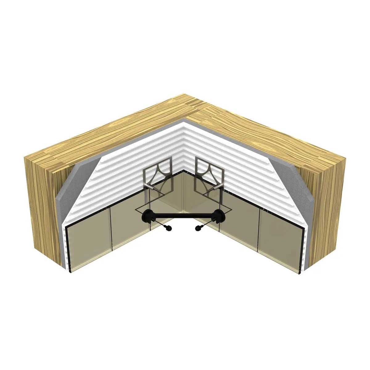 TileWare Promessa Deep Corner Soap Basket