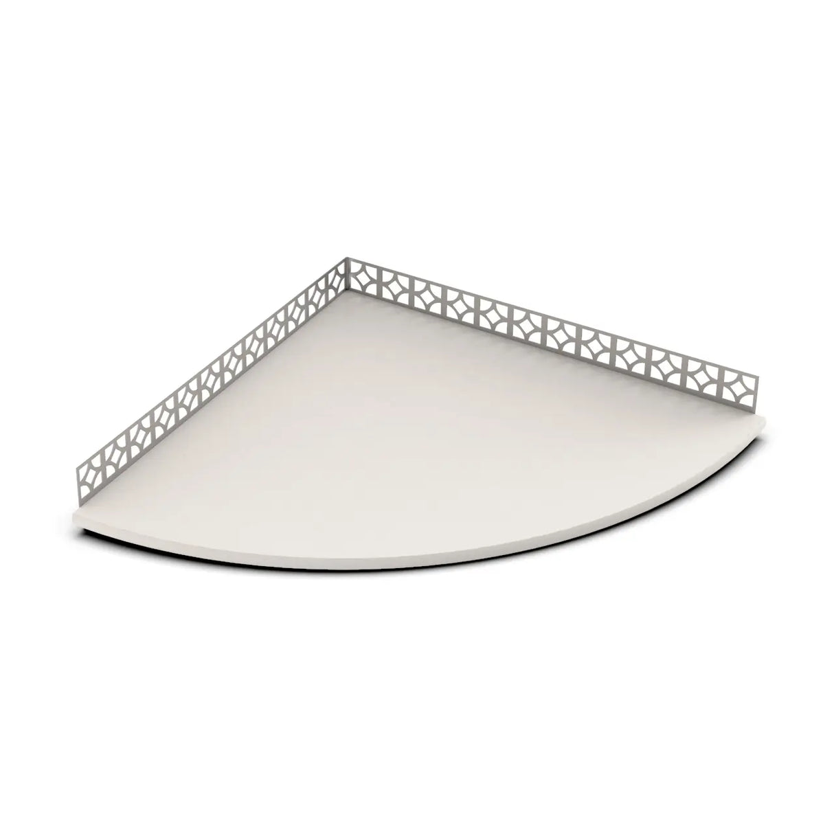 Tileware Boundless Pre-sloped Anchor Flange Floating Seat 18 inch