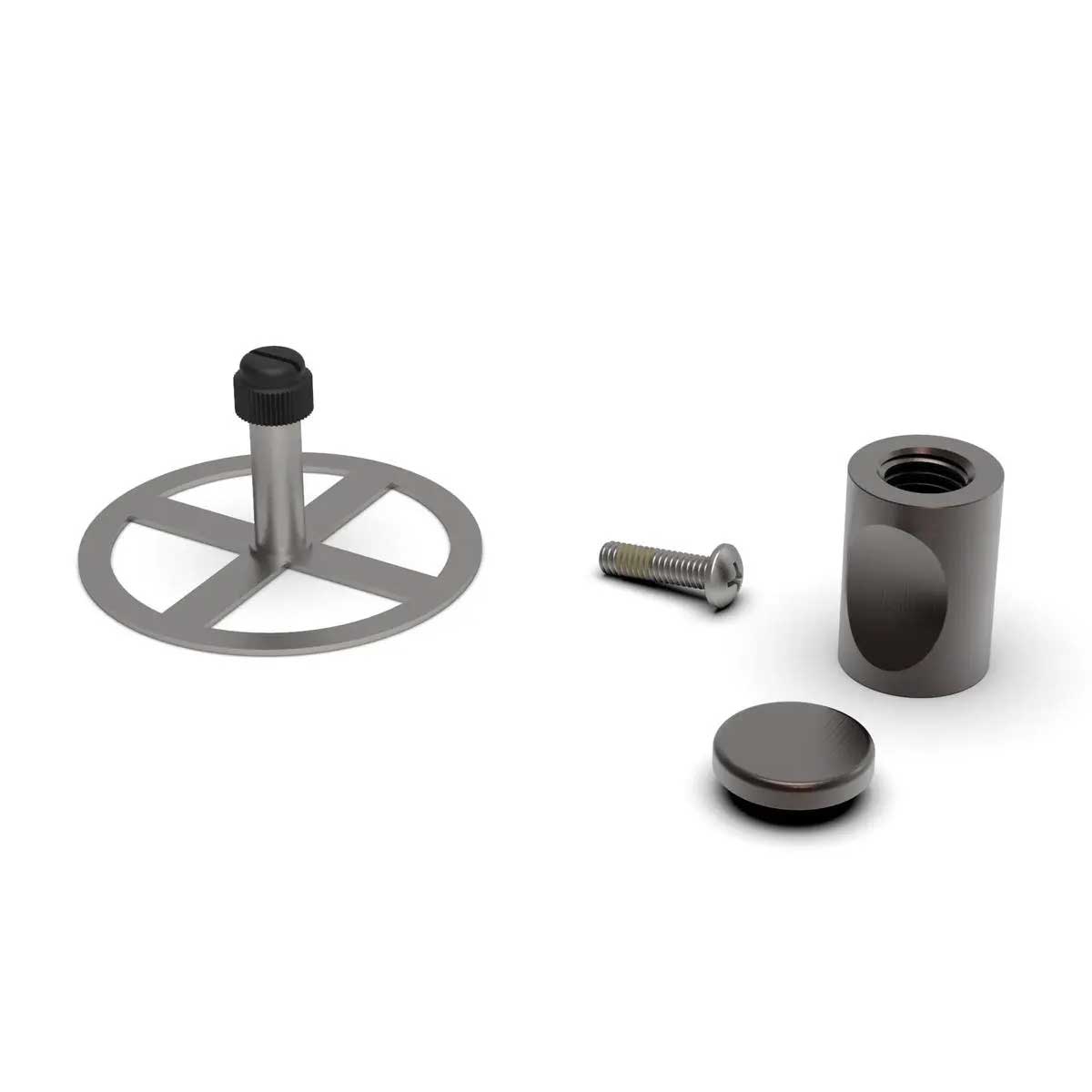 TileWare Promessa Thumb Hook Contemporary Tile Systems Oil Rubbed Bronze