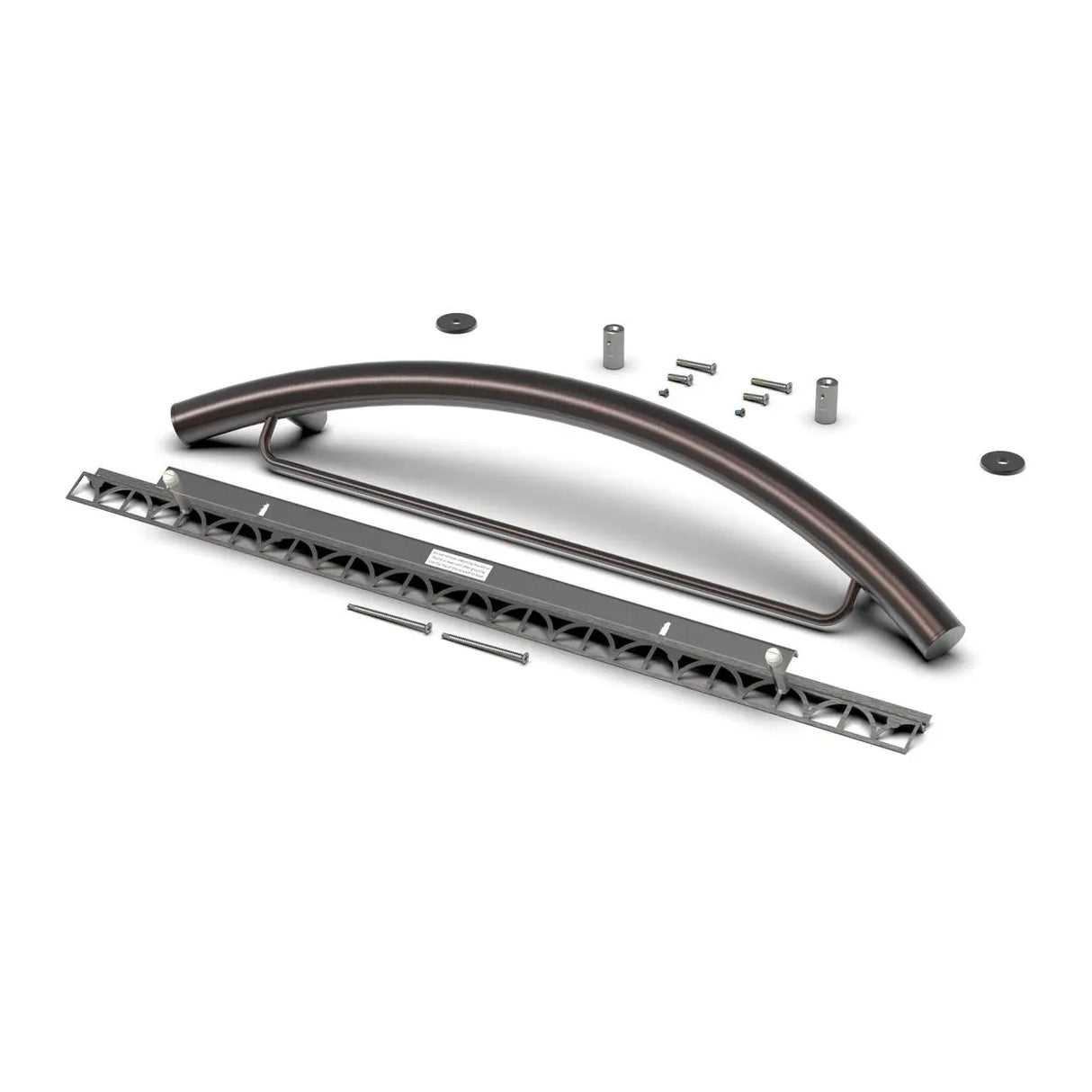 TileWare Combo Radius ADA Grab Traditional Victoria Series Oil Rubbed Bronze