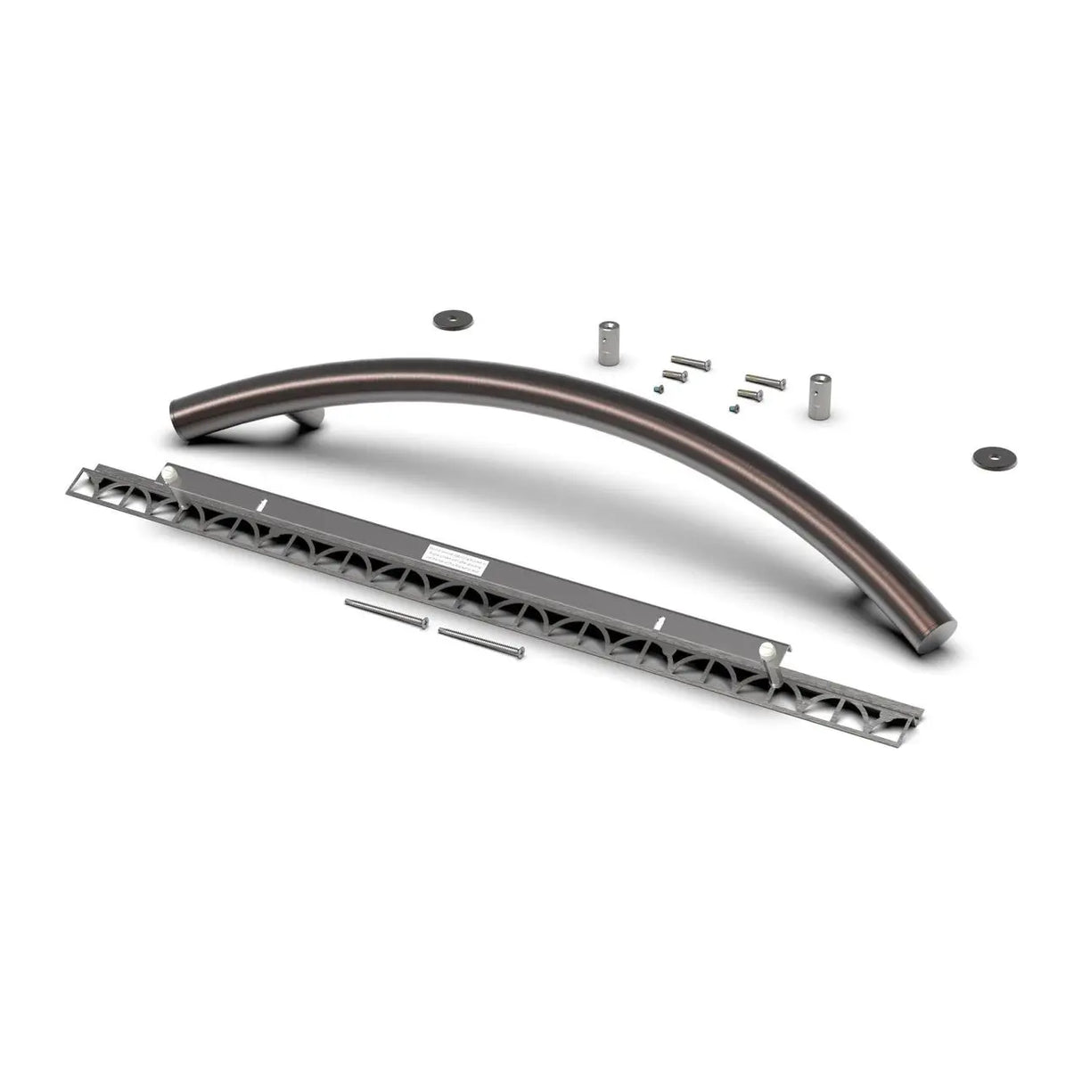 TileWare Radius ADA Grab Bar 24 Contemporary Victoria Series