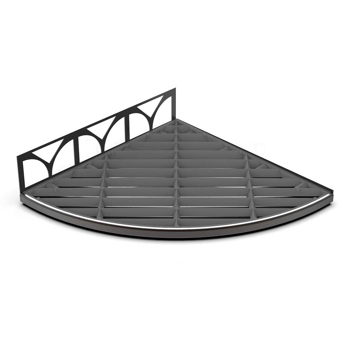 TileWare Structural Surfaces Claddy T-Shelf Oil Rubbed Bronze