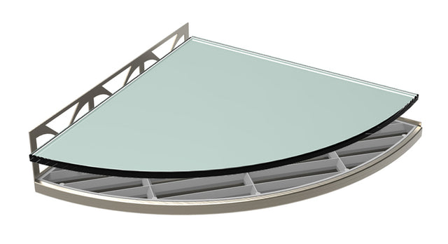 TileWare Structural Surfaces Claddy T-Shelf - Haze