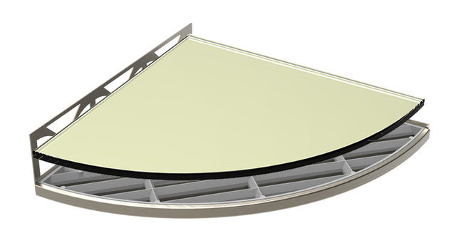 TileWare Structural Surfaces Claddy T-Shelf - Vellum