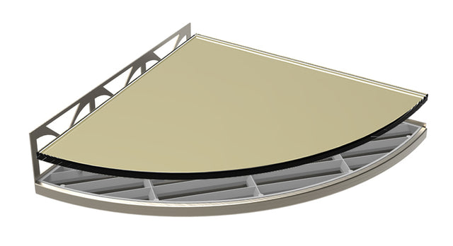 TileWare Structural Surfaces Claddy T-Shelf - Wheat