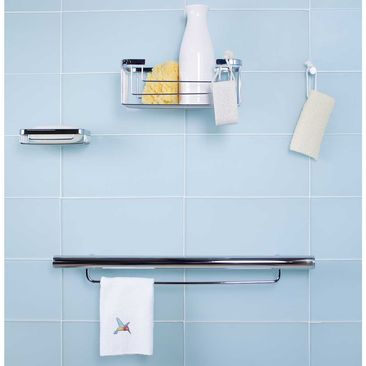 TileWare Combo Straight ADA Grab 24 Traditional Victoria Series