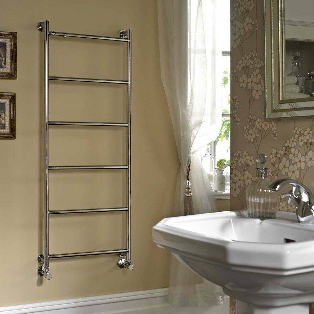 SereneDrains Towel Warmer - Vivid 49.2" H x 19.7" W
