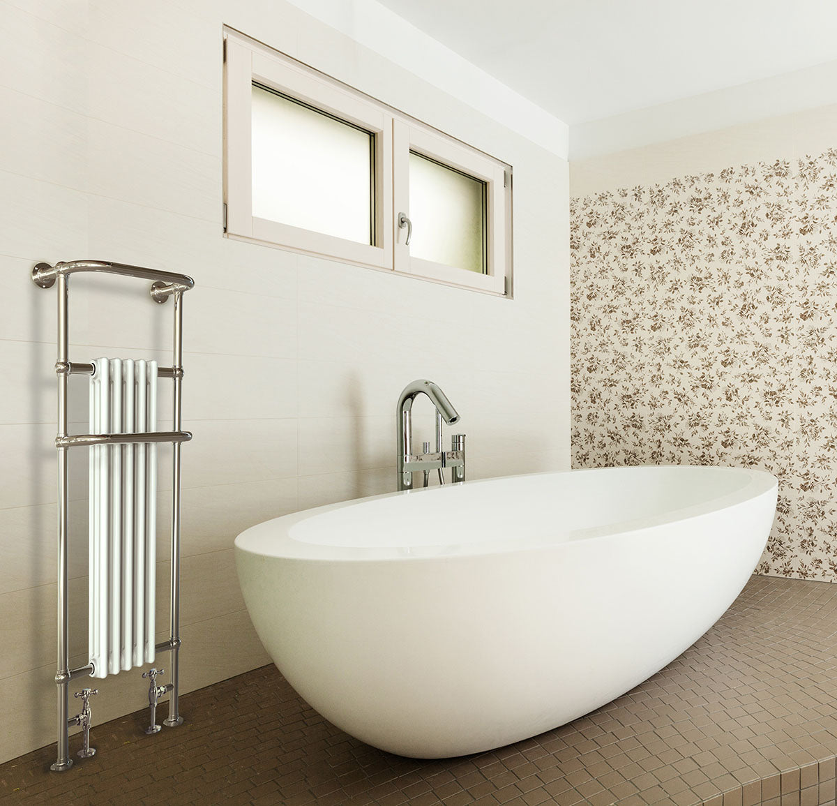 SereneDrains Towel Warmer - Regency Tall 1500 x 500