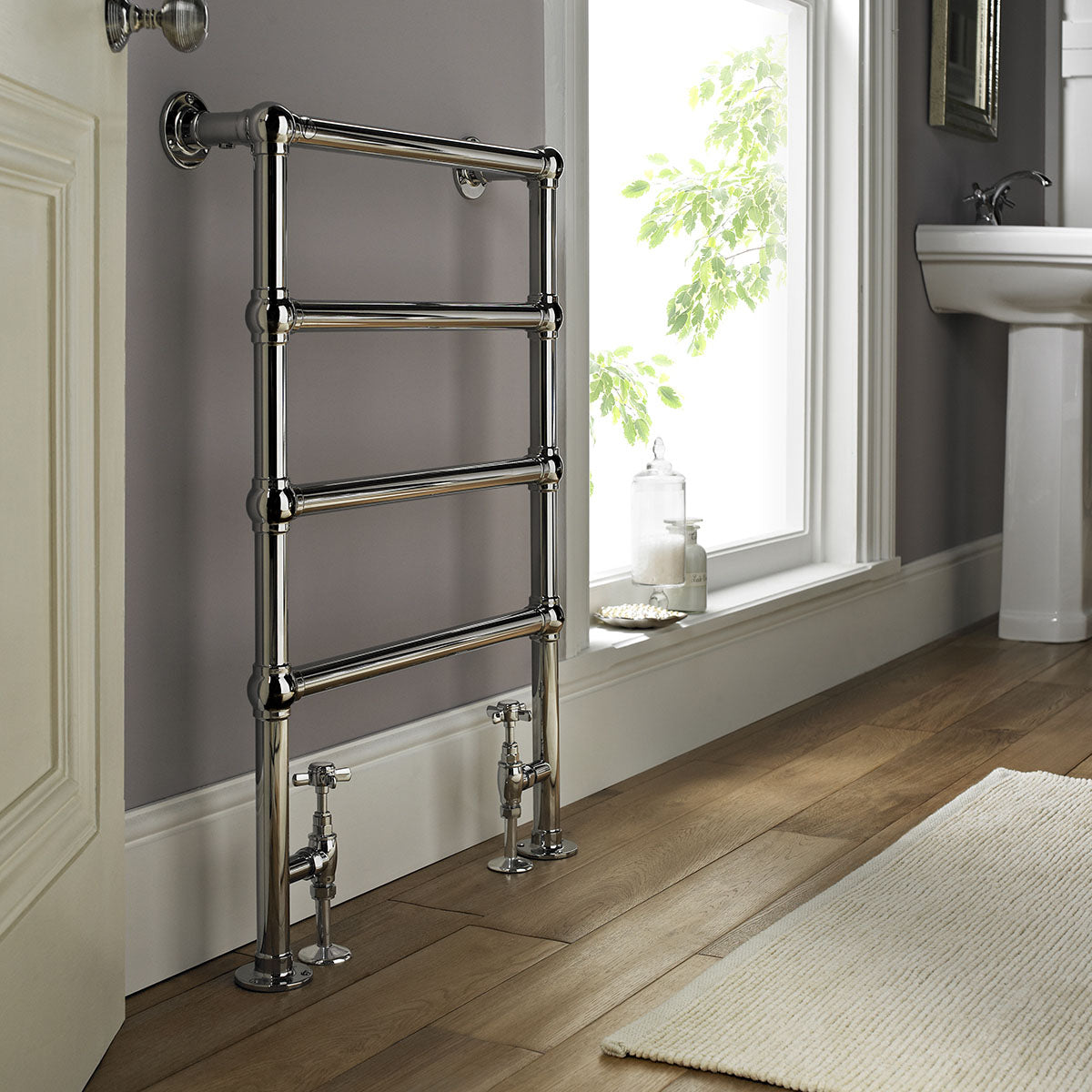 SereneDrains Towel Warmer - Ballerina 850 x 600