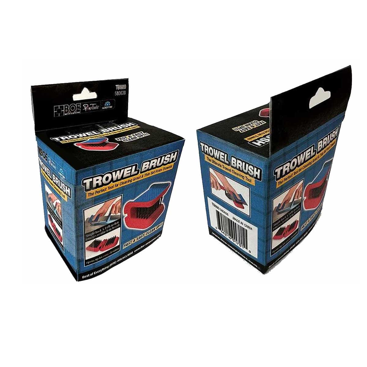 Trowel Cleaning Brush with Hinge for Easy Cleaning TB600