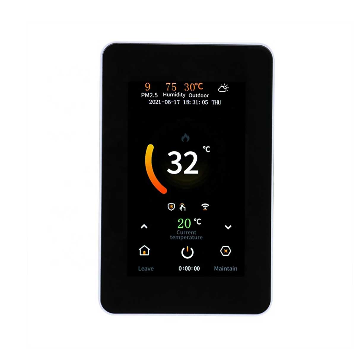 TTE-715W smart WiFi touchscreen thermostat for electric floor heating