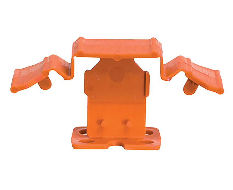 Tuscan Orange SeamClip tile leveling system for porcelain tile