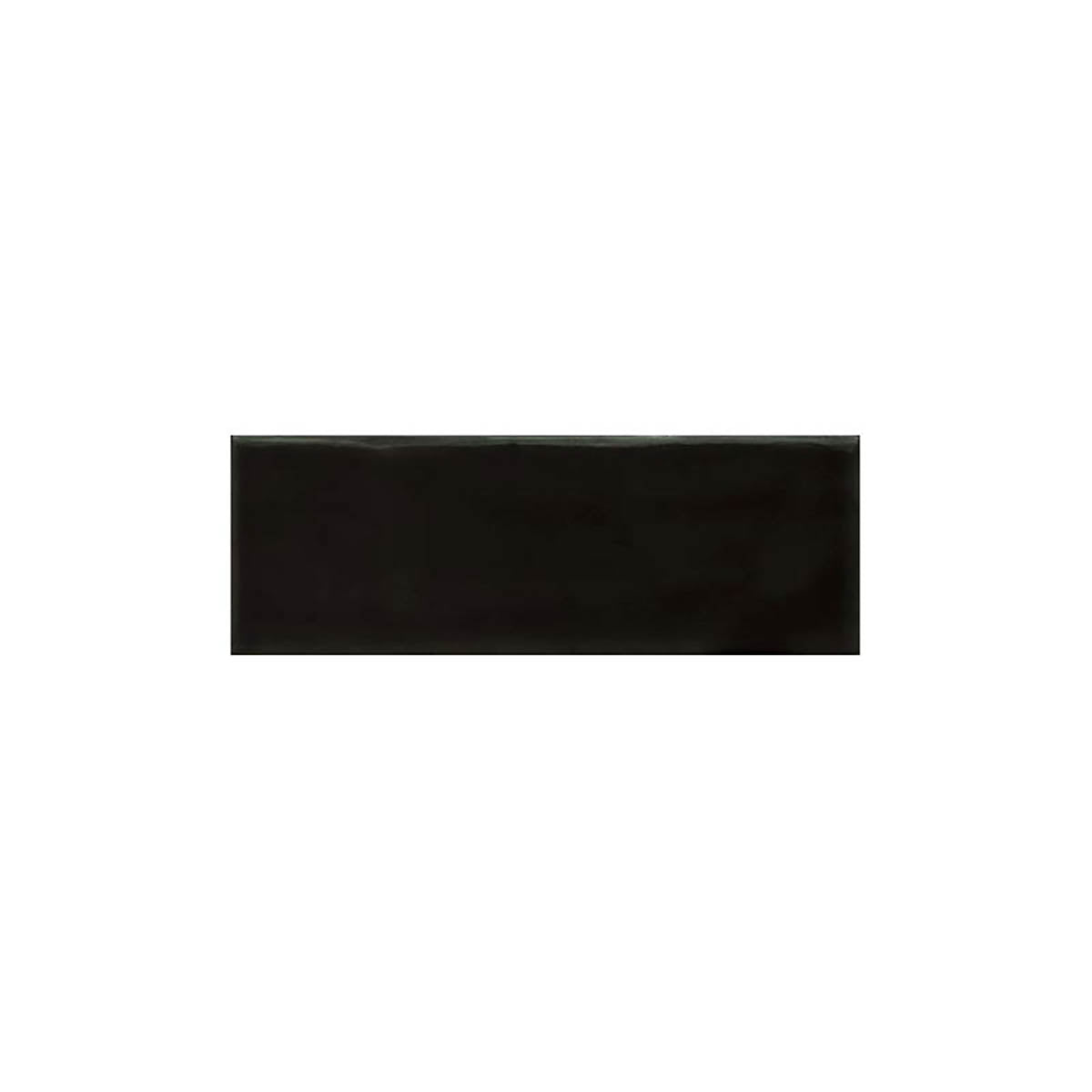 Black Frost glossy ceramic subway tile 2.5x8 backsplash