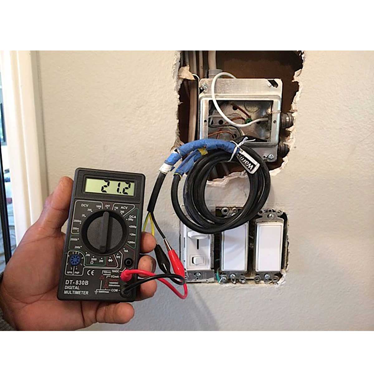 Warmup Alligator Digital multimeter Tester for Heated Floors