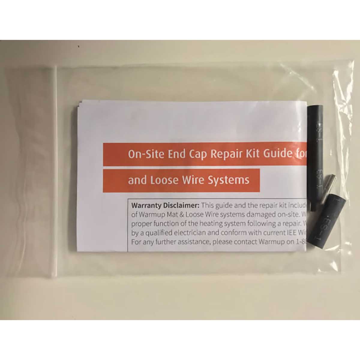 Warmup On-Site End Cap Repair Kit 120-240 Volt