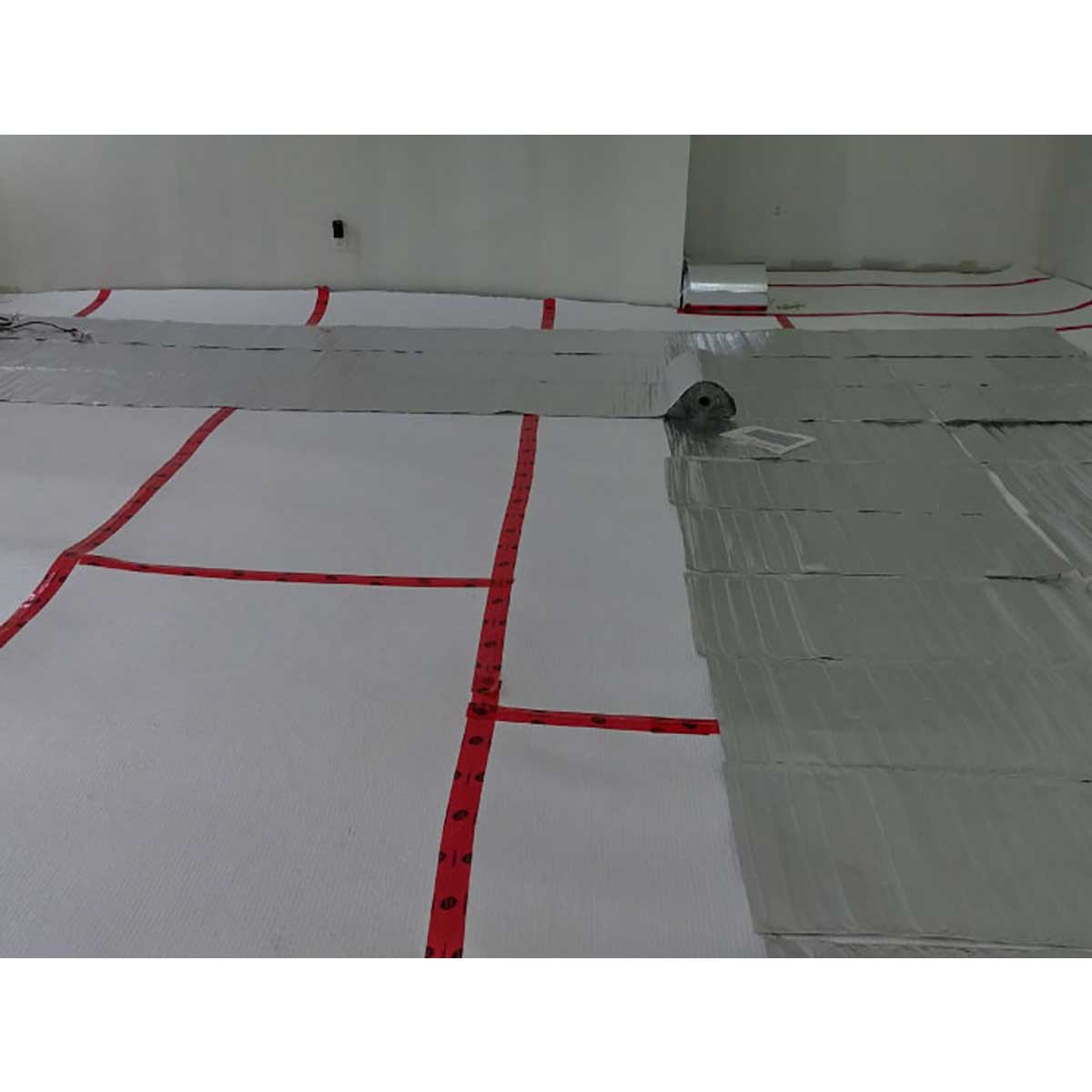 Warmup Foil Radiant Heating System installation process