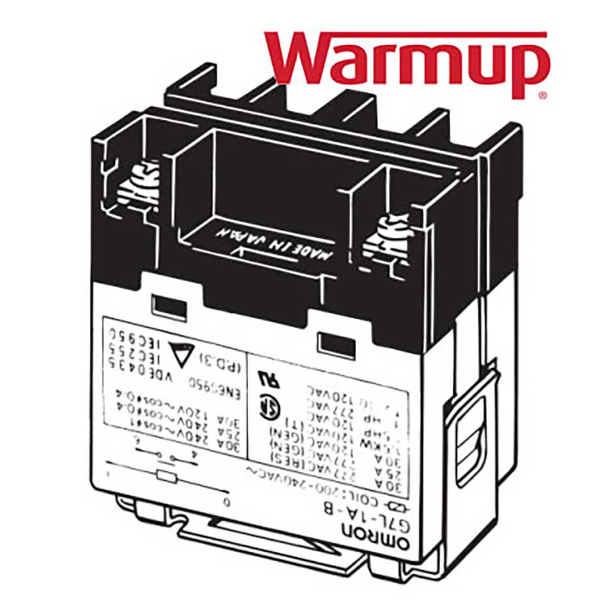 Warmup Relay-25 - WSC-1116 120 or 240 volt