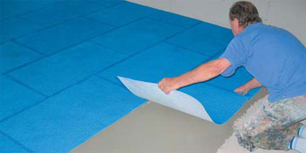 Blanke Permat  the ultimate uncoupling underlayment for residential and commercial Projects. by flooringsupplyshop.com