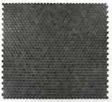 Mosaics Marble Penny Series - Black Dark Grey