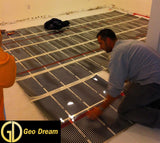 Geo Dream 1 Step Heating Film Mat Kit 15 sq ft 120V