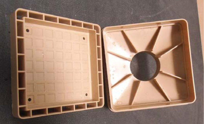 Tile Drain Insert 5 inch Tan