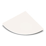 Boundless Shelving Solutions 9 inch Corner Shelf Ivory