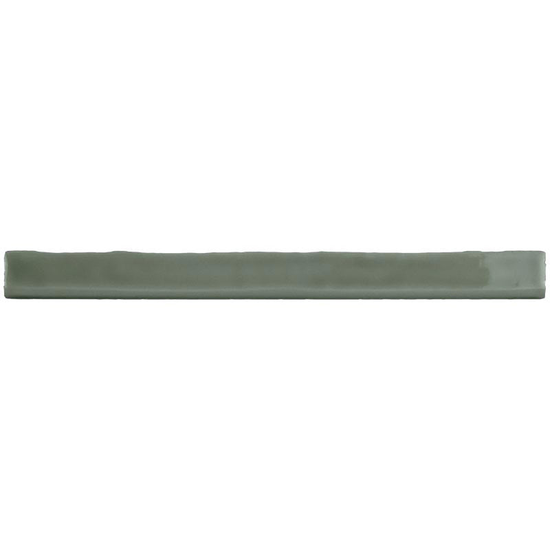 Kaleidoscope Handmade Ceramic Tile Bullnose 1x12 - Taupe