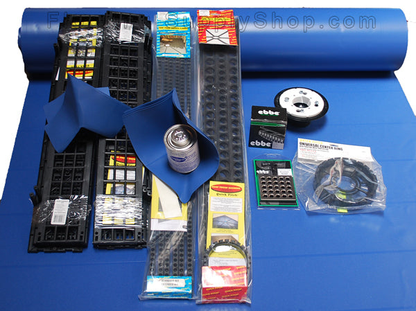 Composeal Blue Vinyl 6 ft 40 mil Cut