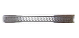SereneDrains Linear Shower Drain Offset Outlet Ocean Wave - Brushed 30