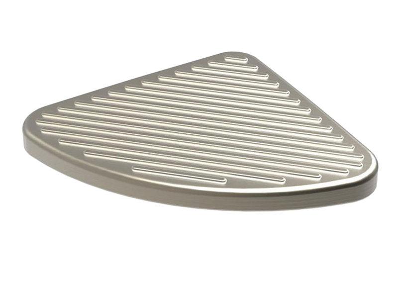Victoria Series Corner Foot Prop - Brushed Nickel