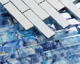 Mosaic Glass Tile Laguna Falls Blue