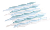 Mosaic Glass Tile Surface Waves - The Rift