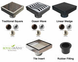 Shower System Vinyl kit Large shower