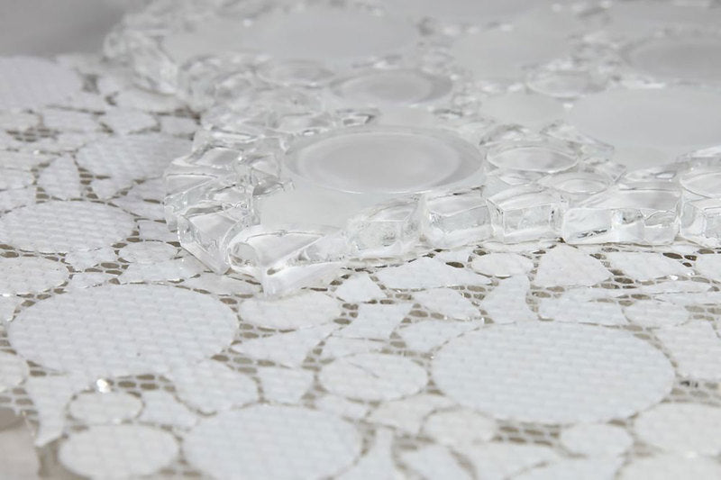 Broken Glass Tile Series - Clear