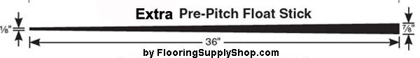 Pre Pitch Extra Float Stick Single Pieces