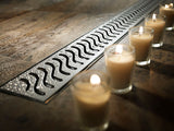 Quartz Linear Shower Drain Brushed Stainless - Flag 32
