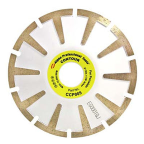 Alpha Contour for Porcelain Crystallized Glass n Sintered Slabs 4.5 Inch