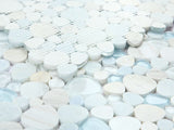Marble and Glass in Pebble look - Sky Blue