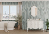Alhambra Series White Ceramic Tile - Lago