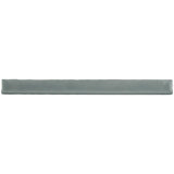 Kaleidoscope Handmade Ceramic Tile Bullnose 1x12 - Grey