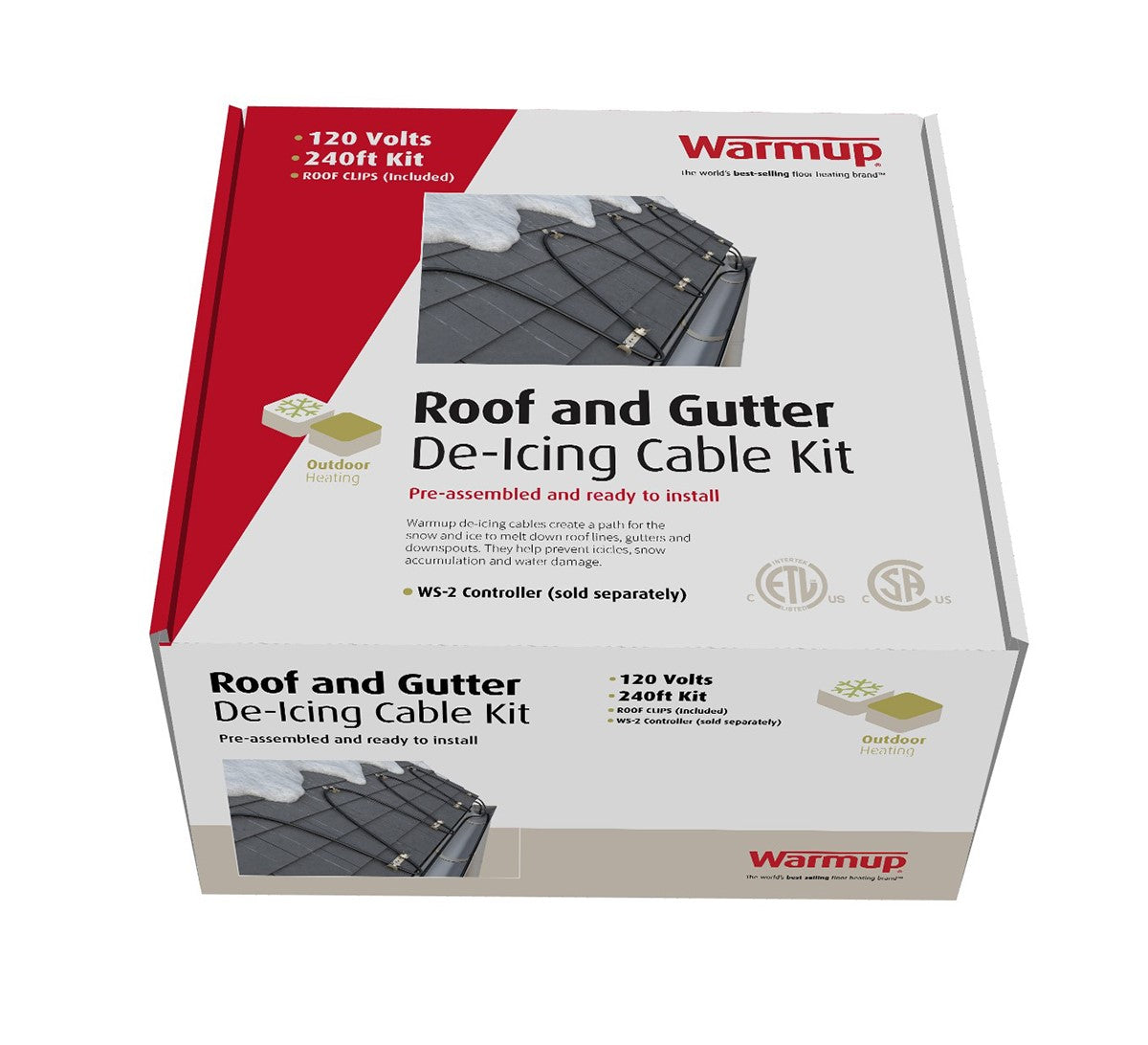 Warmup Ice Deicing - Roof & Gutter Heating 30 - WRGH