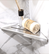 SereneDrains Triangle Shelf Stainless Steel Brushed Stainless 9