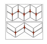 Raimondi X Spacers for Rhombus Tile 2mm - 200 Pack
