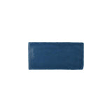 Kaleidoscope Handmade Ceramic Tile 3x6 - Blue Bell