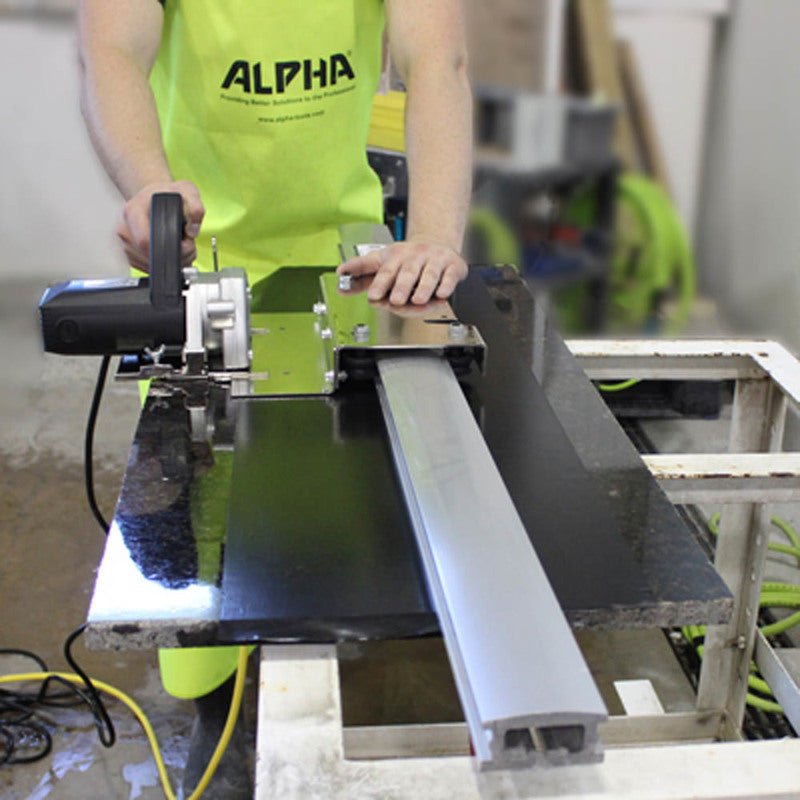Alpha ESC-125 Wet Dry Stone Cutter Countertop Trim Kit