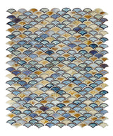 Mosaic Handmade Porcelain Tile - Rustic Blue
