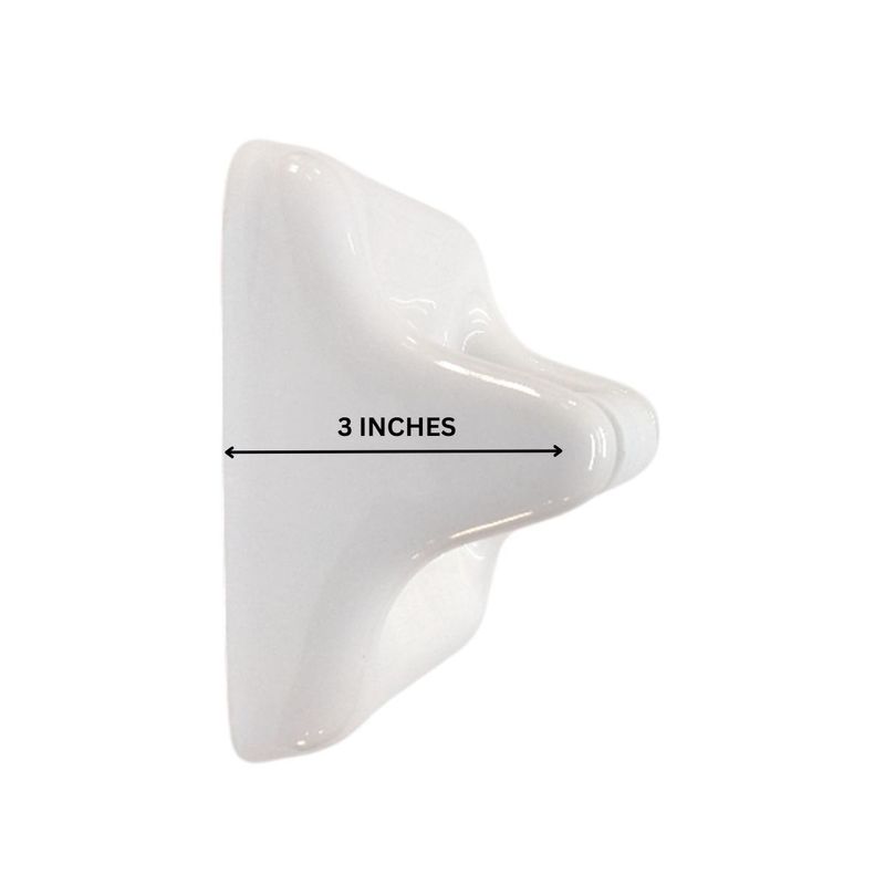 Porcelain Toilet Paper Holder - Sterling Silver Glossy